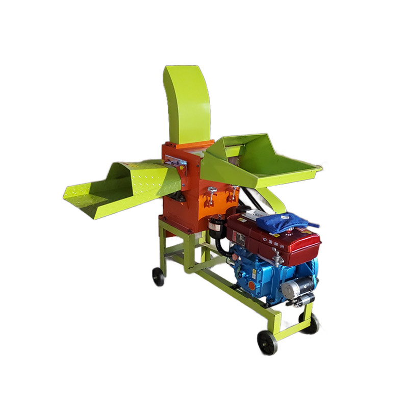 Diesel engine driven chaff cutter machine